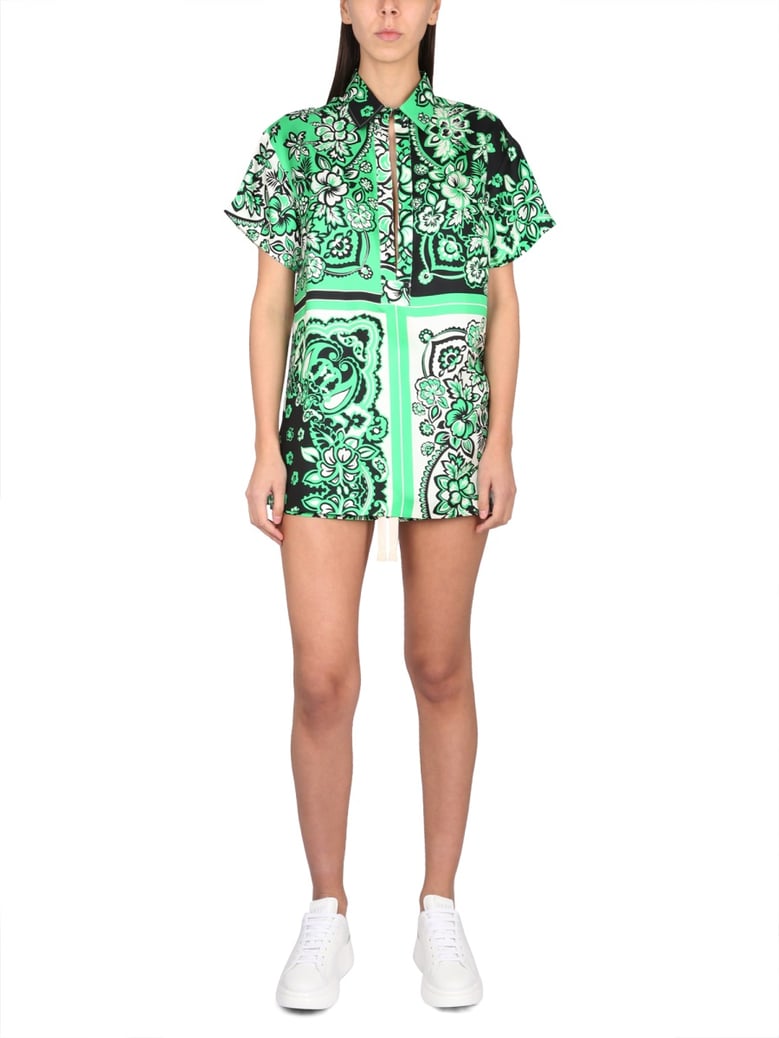 carre' bandana shirt by Selfnex