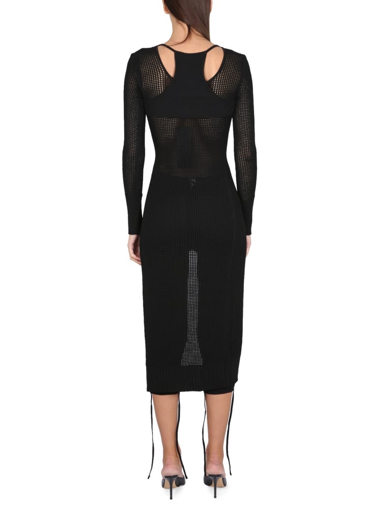 long perforated jersey by Selfnex