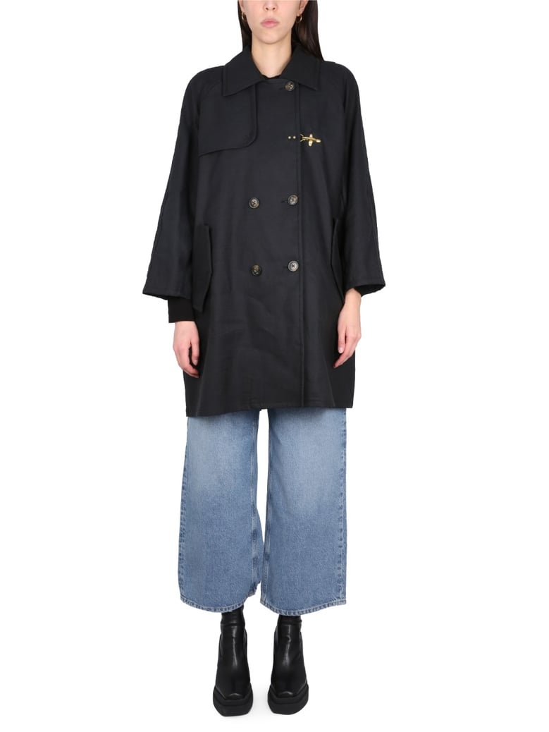 double-breasted trench coat by Selfnex