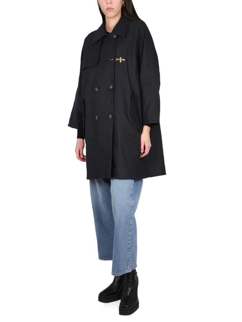 double-breasted trench coat by Selfnex