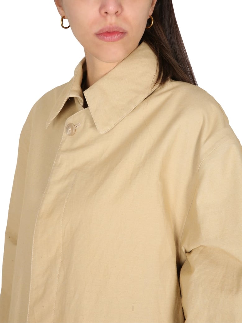 utility style trench coat by Selfnex