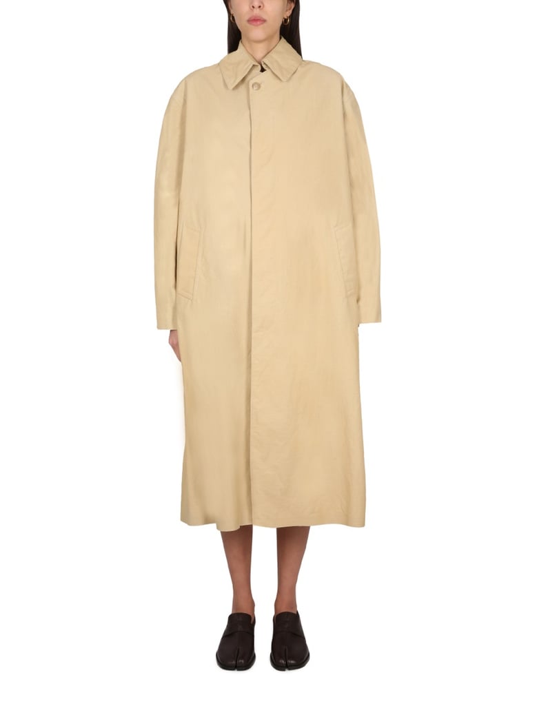 utility style trench coat by Selfnex