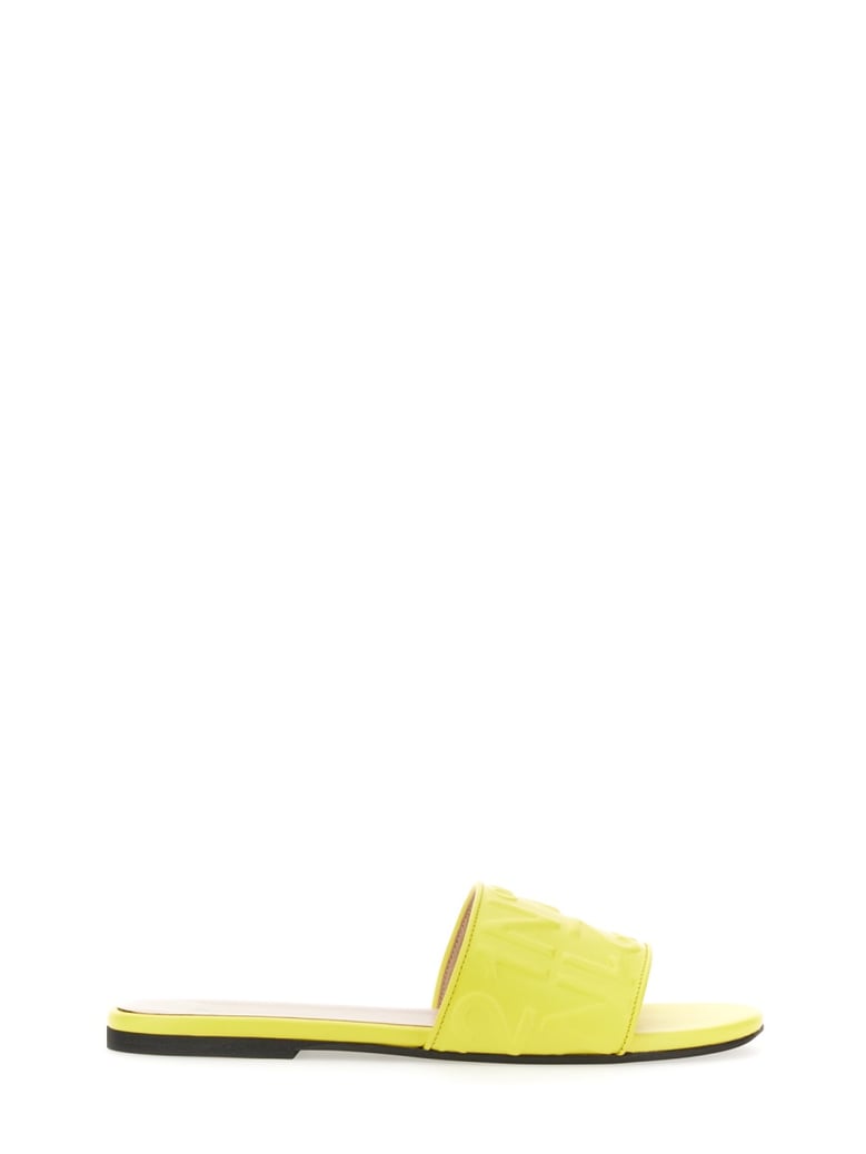 slide sandal with logo by Selfnex