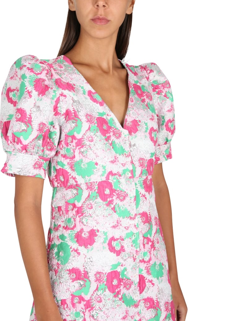 3d jacquard mini dress by Selfnex