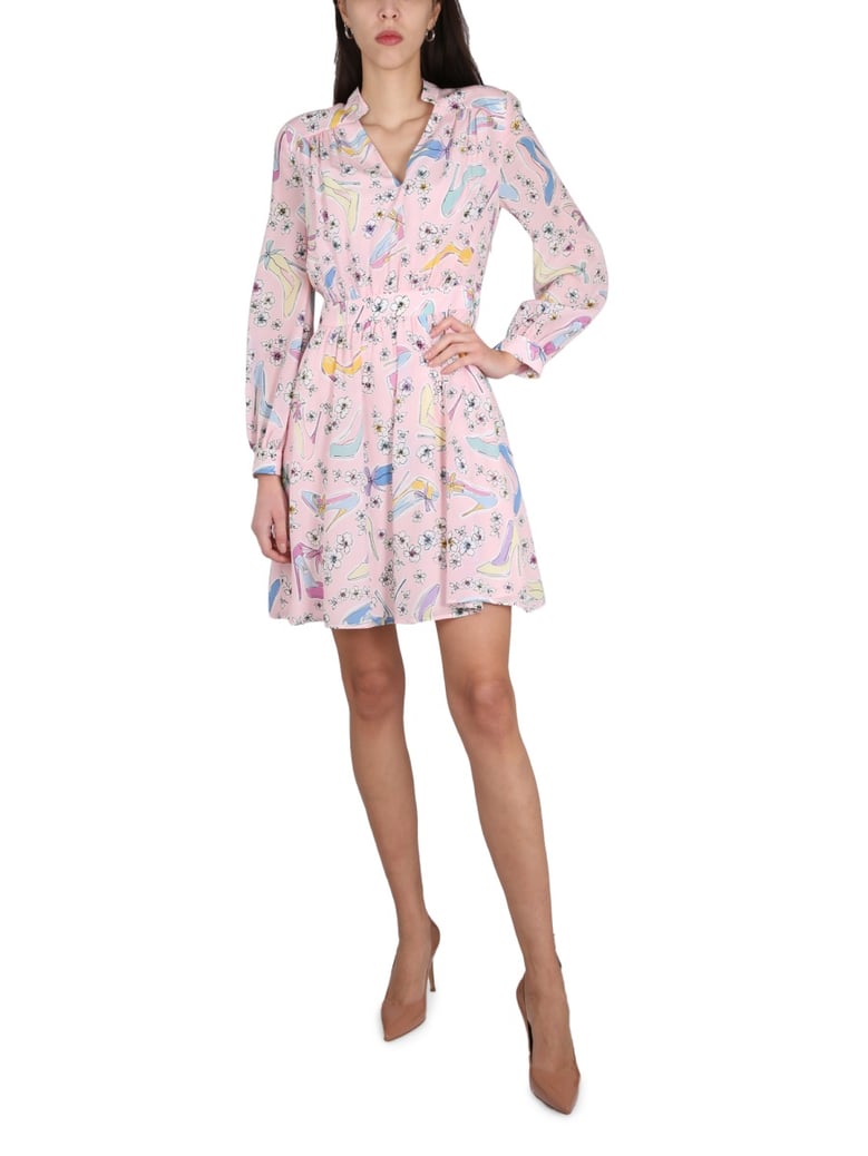 heels and flowers dress by Selfnex