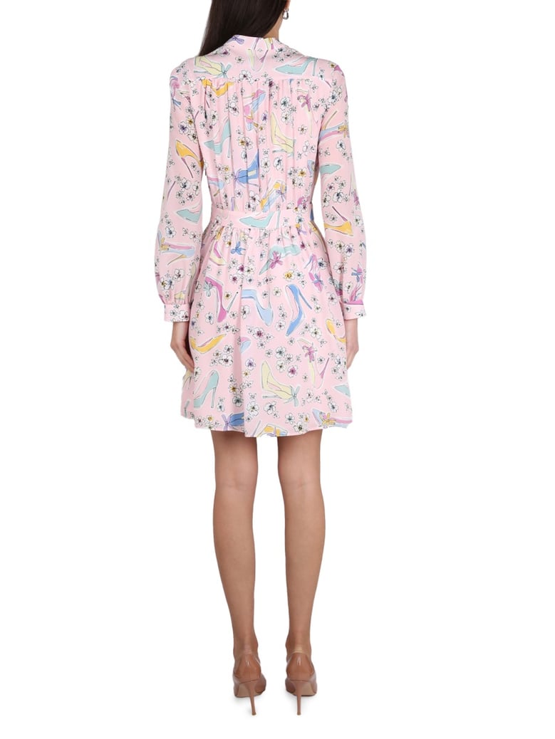 heels and flowers dress by Selfnex