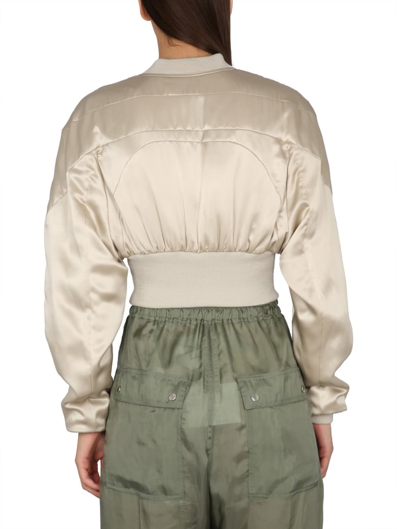 girdered flight jacket by Selfnex