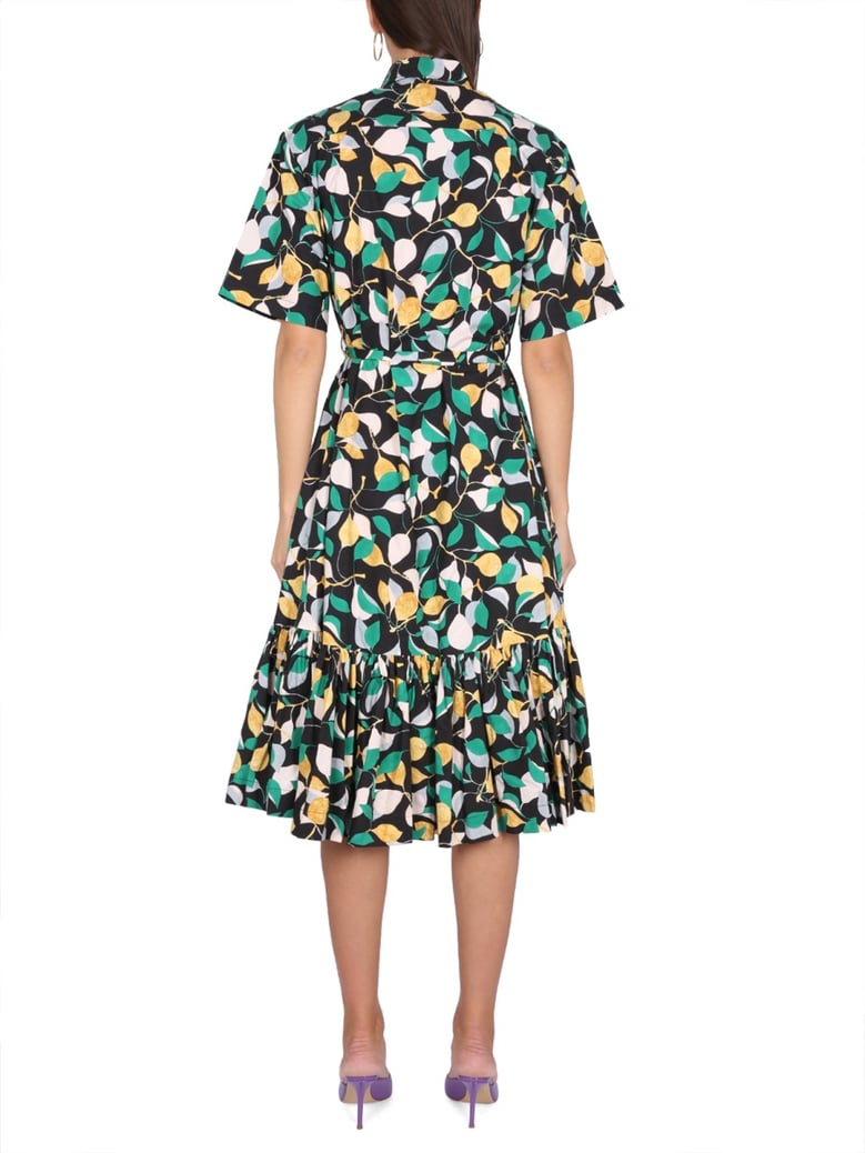 shirt dress with belt by Selfnex