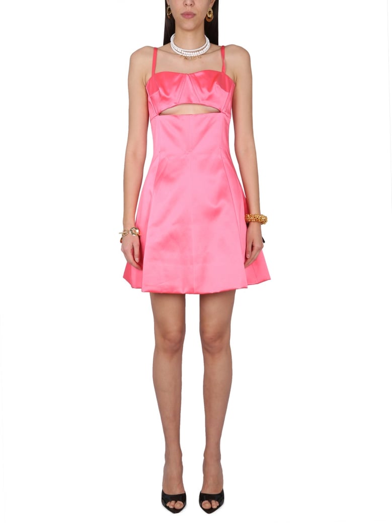 dress with cut-out details by Selfnex