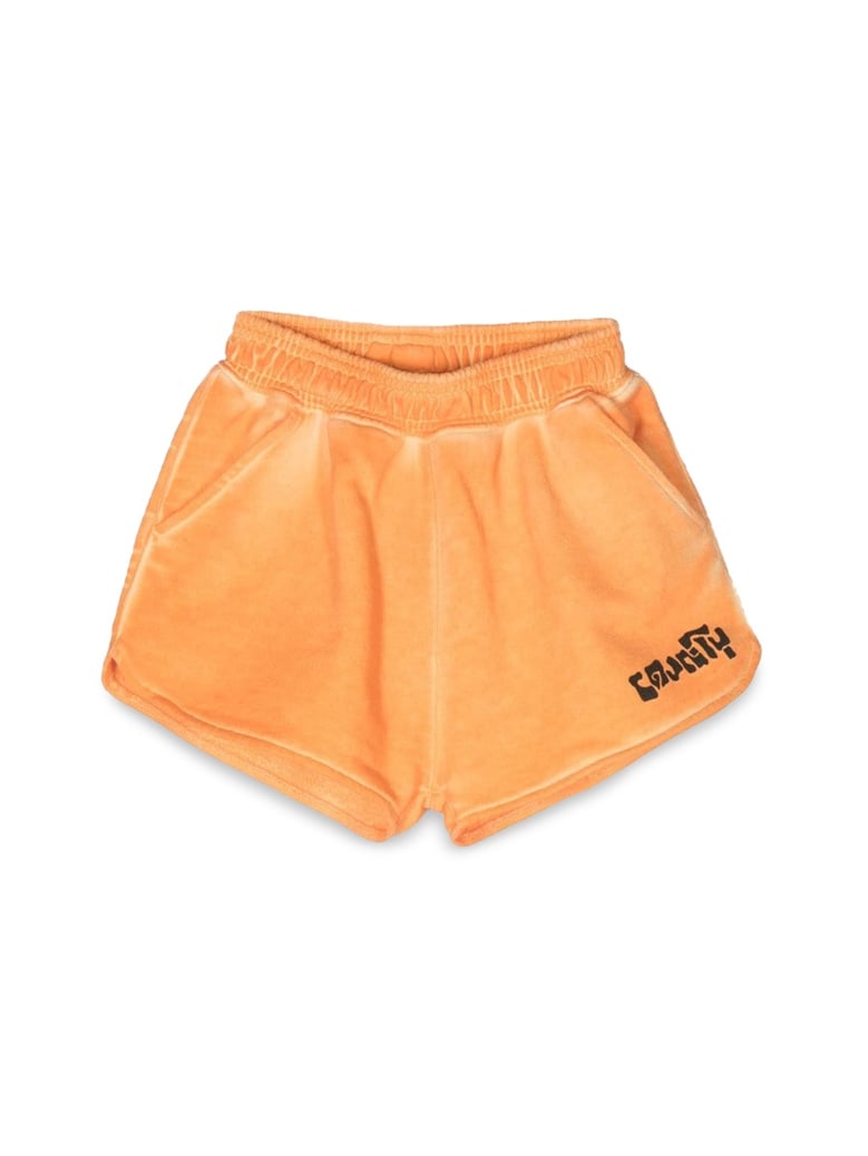 cotton sweatshorts orange by Selfnex