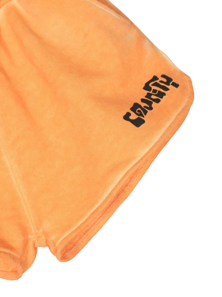 cotton sweatshorts orange by Selfnex