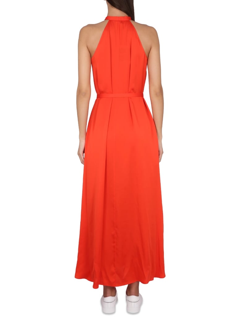 belted dress by Selfnex