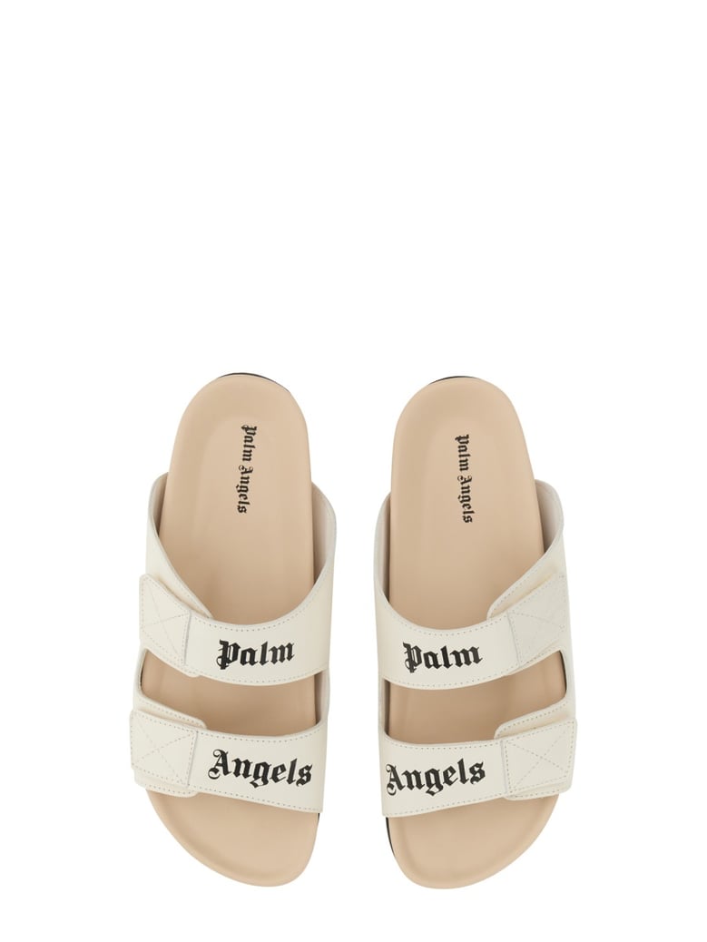 logo sandal with rubber sole by Selfnex