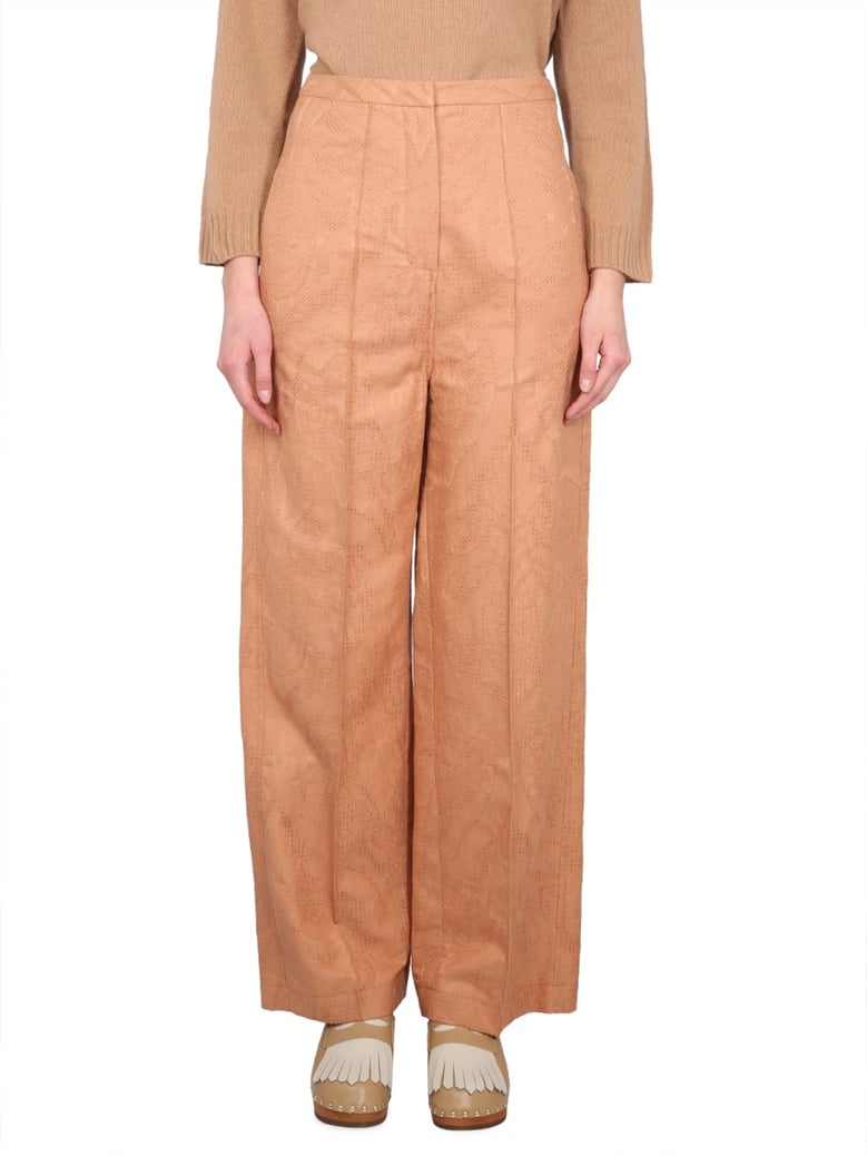 ajoure' trousers by Selfnex