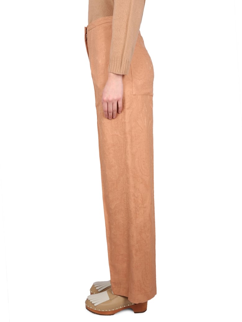 ajoure' trousers by Selfnex