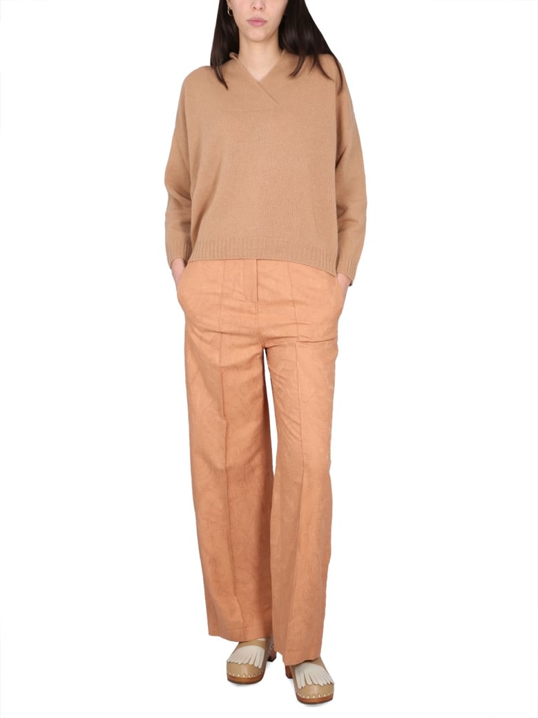 ajoure' trousers by Selfnex