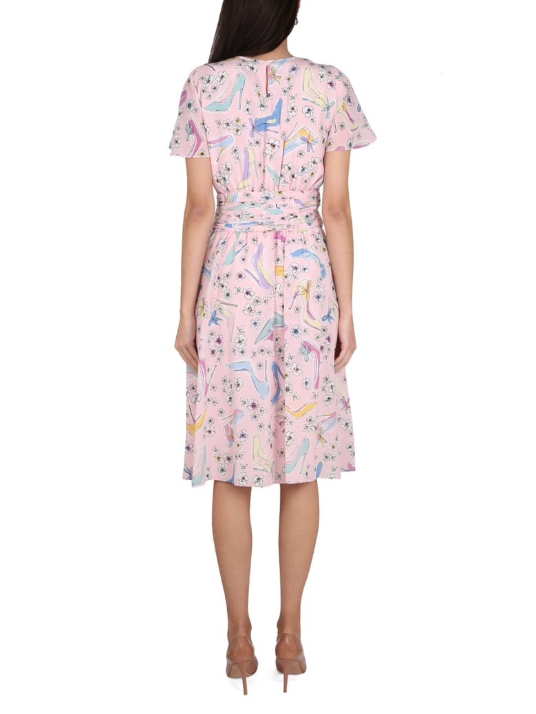heels and flowers dress by Selfnex