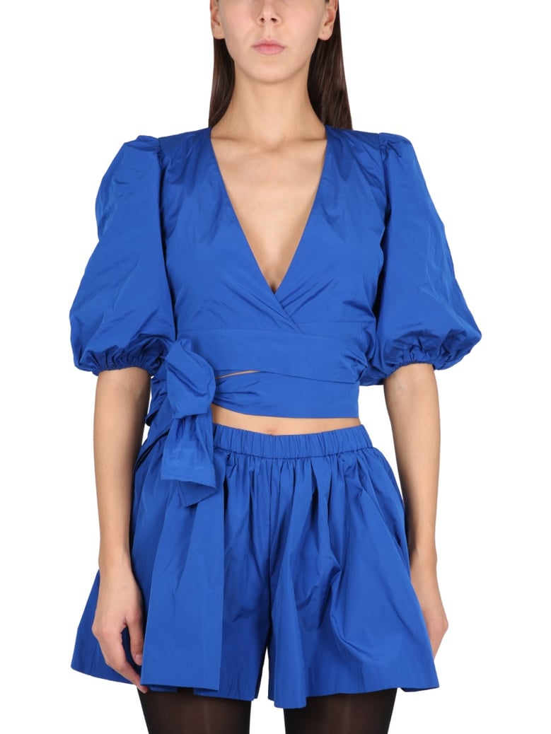 taffeta top by Selfnex
