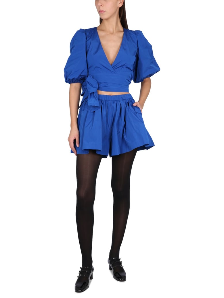taffeta top by Selfnex