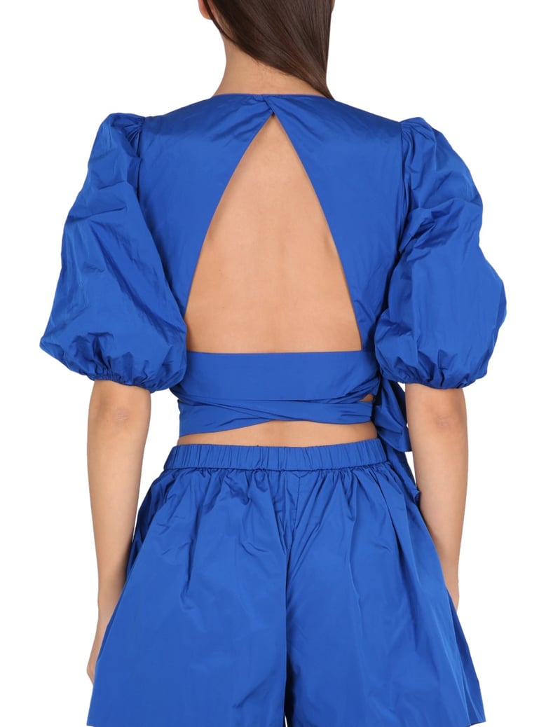 taffeta top by Selfnex