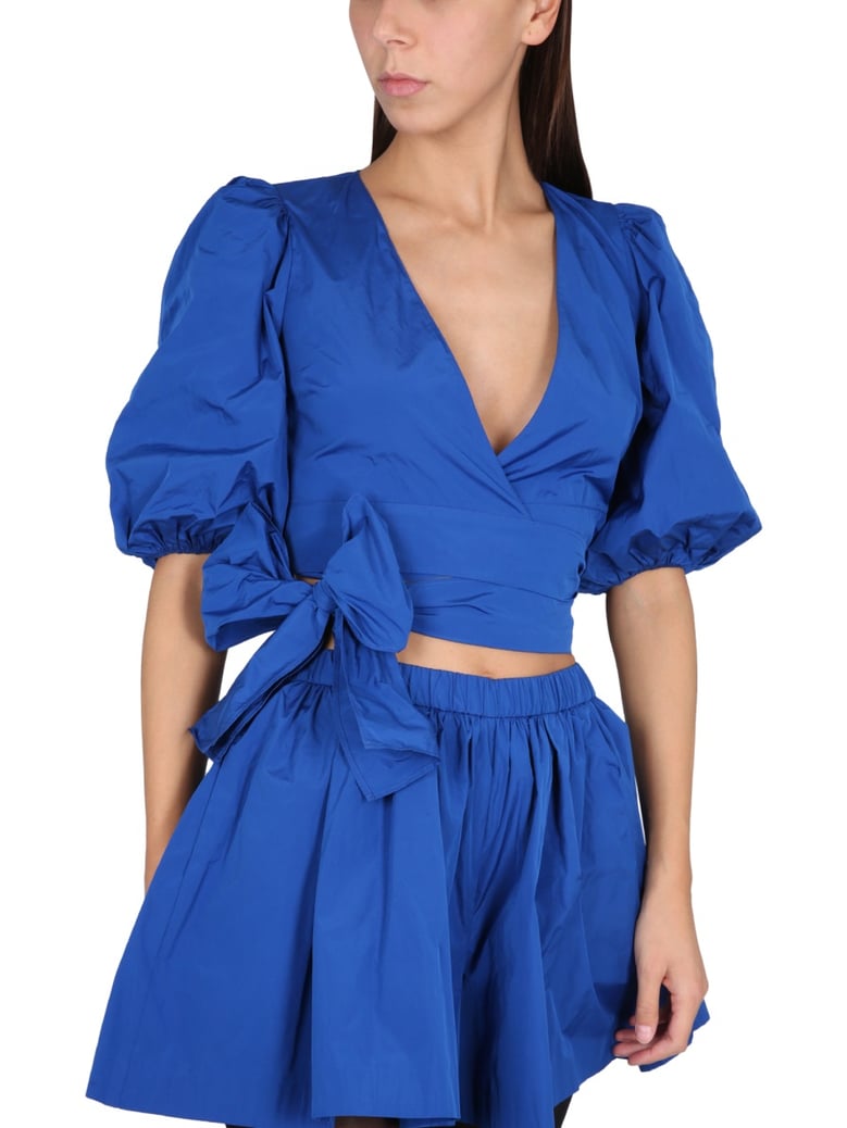 taffeta top by Selfnex