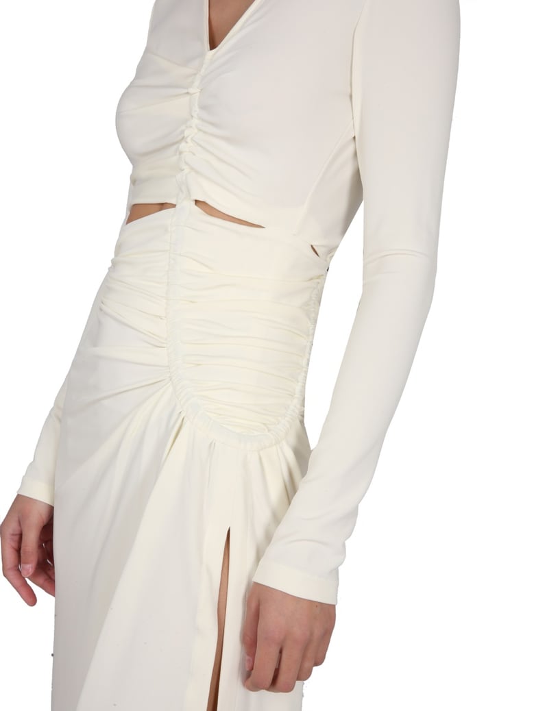 dress with ruffles by Selfnex