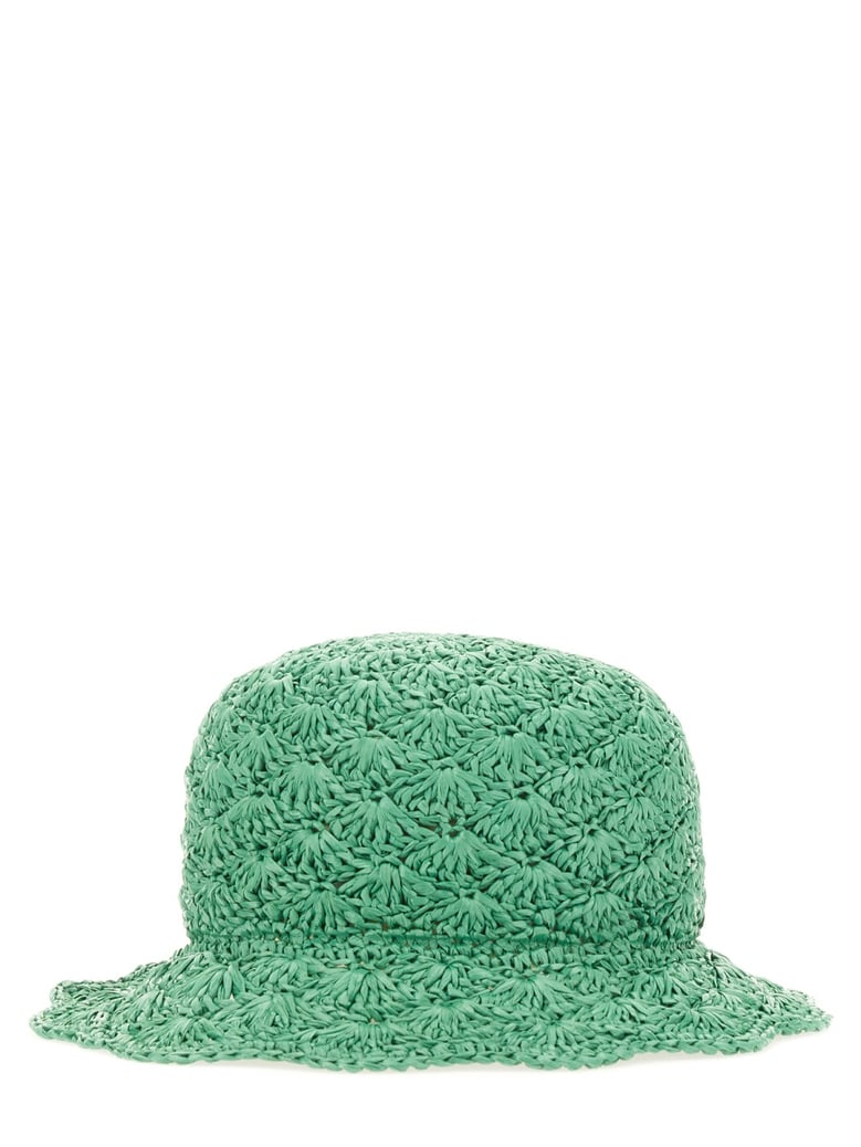 raffia bucket hat by Selfnex