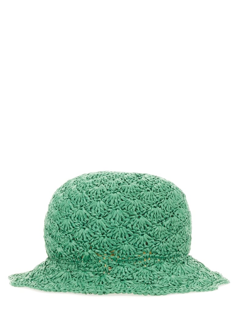 raffia bucket hat by Selfnex