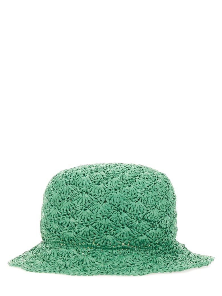 raffia bucket hat by Selfnex