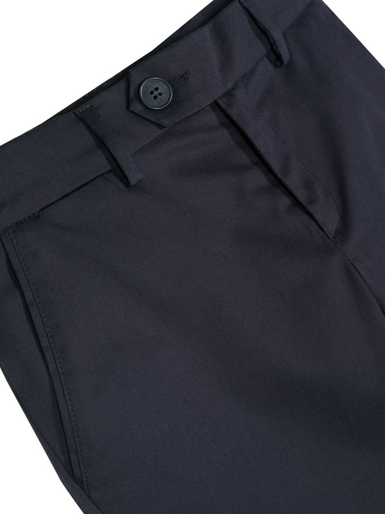 straight trousers blue by Selfnex