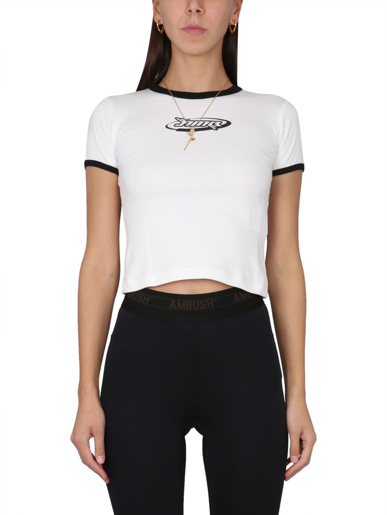 graphic t-shirt with logo print by Selfnex