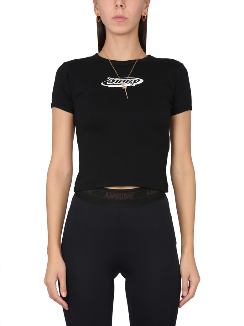 graphic t-shirt with logo print by Selfnex