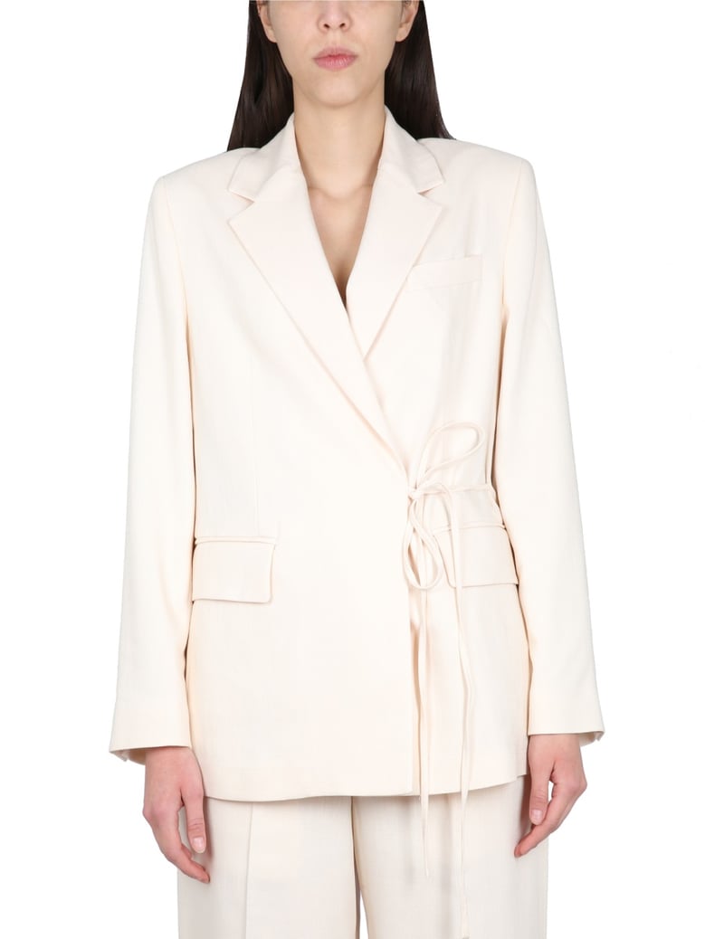 viscose blazer by Selfnex