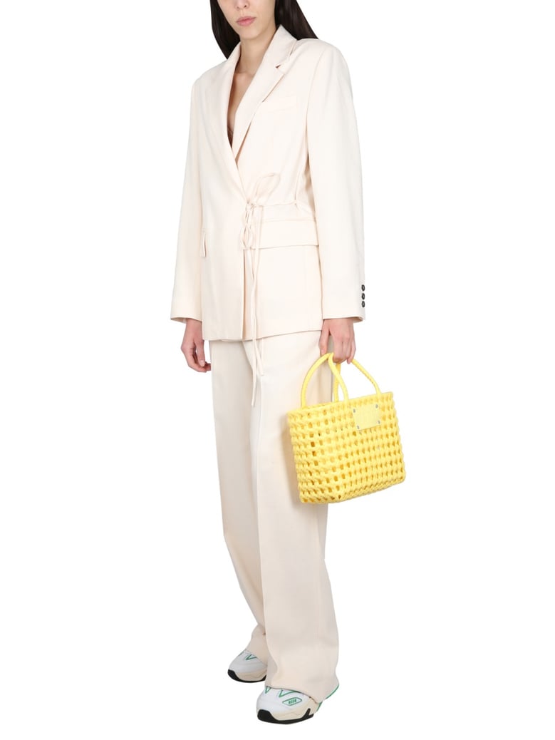 viscose blazer by Selfnex