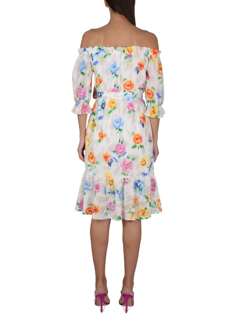 dress with floral pattern by Selfnex