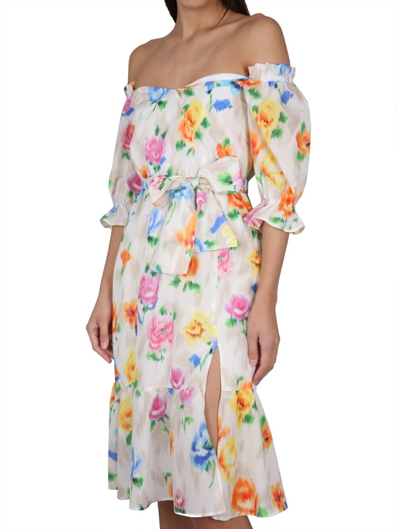 dress with floral pattern by Selfnex