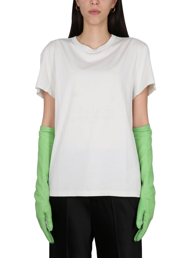 t-shirt with logo embroidery by Selfnex