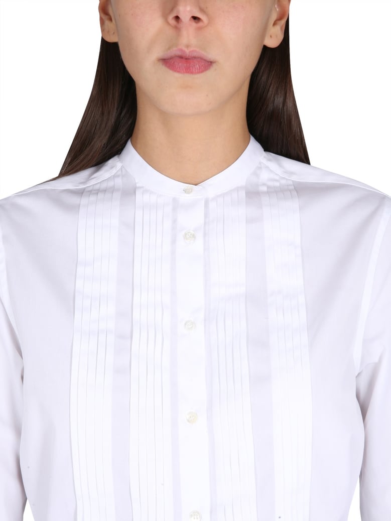 korean collar shirt by Selfnex