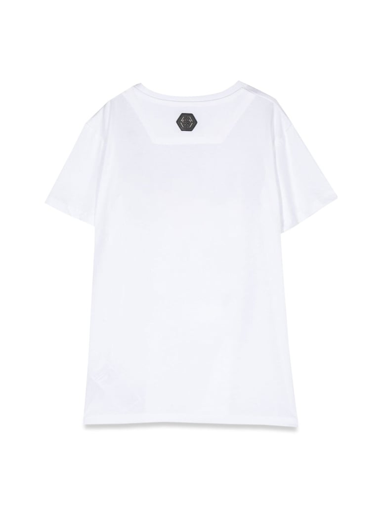 t-shirt maxi skull white by Selfnex