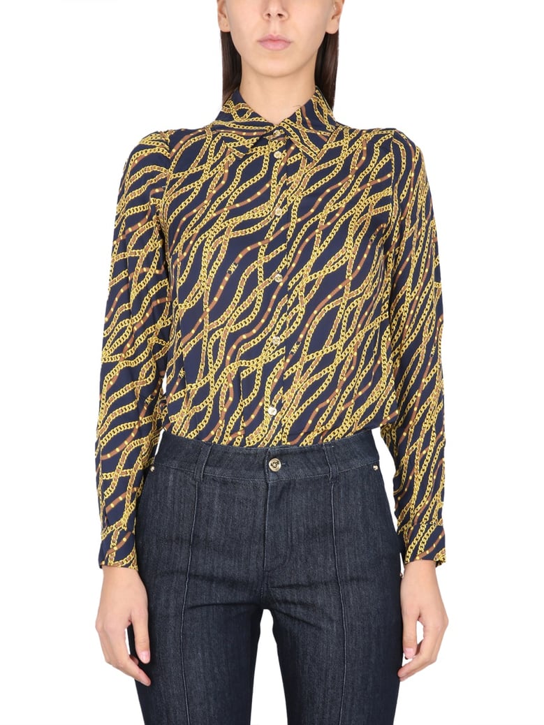 silk blend shirt by Selfnex