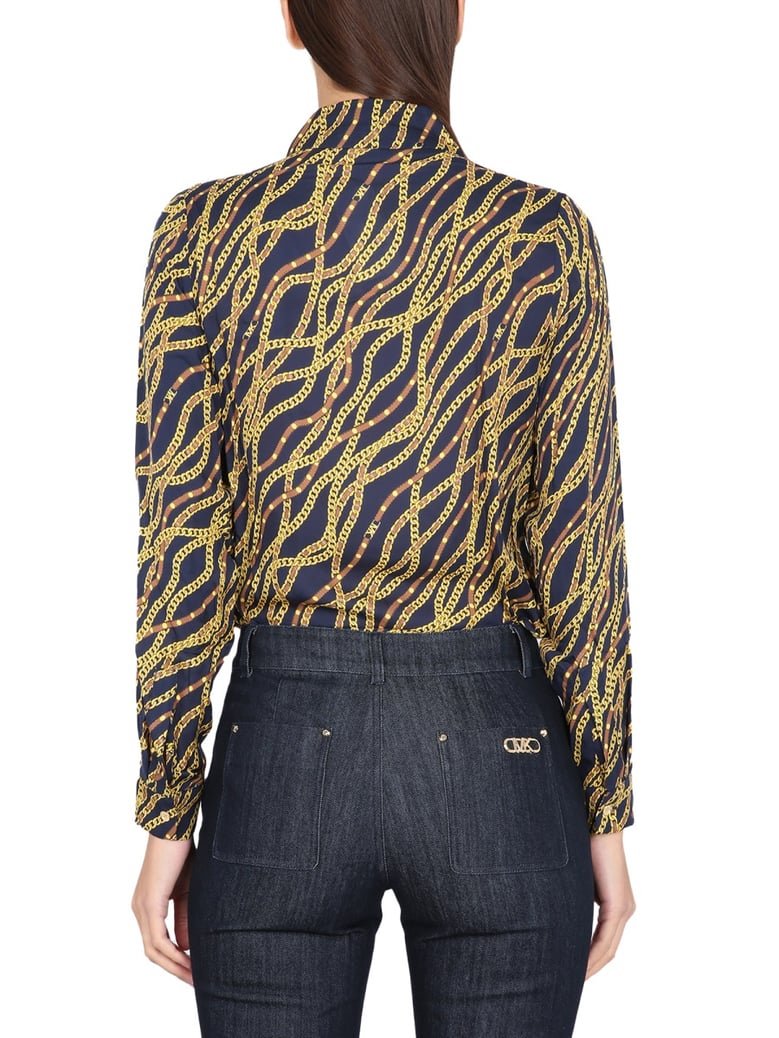 silk blend shirt by Selfnex