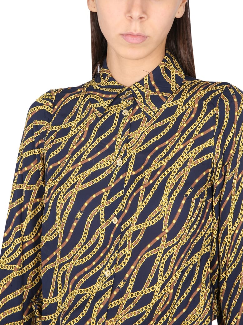 silk blend shirt by Selfnex