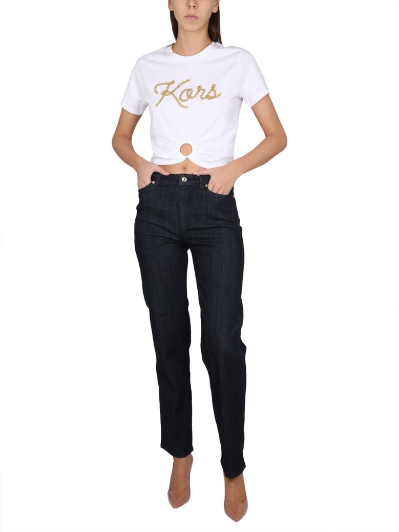 straight leg jeans by Selfnex