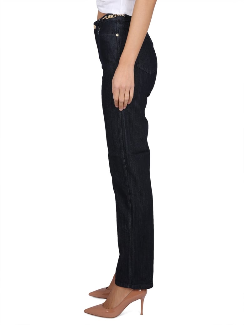 straight leg jeans by Selfnex