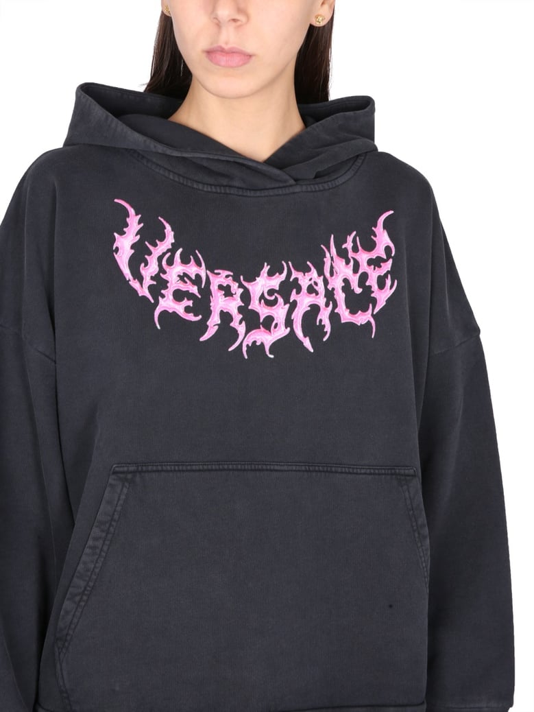 hooded sweatshirt with logo by Selfnex