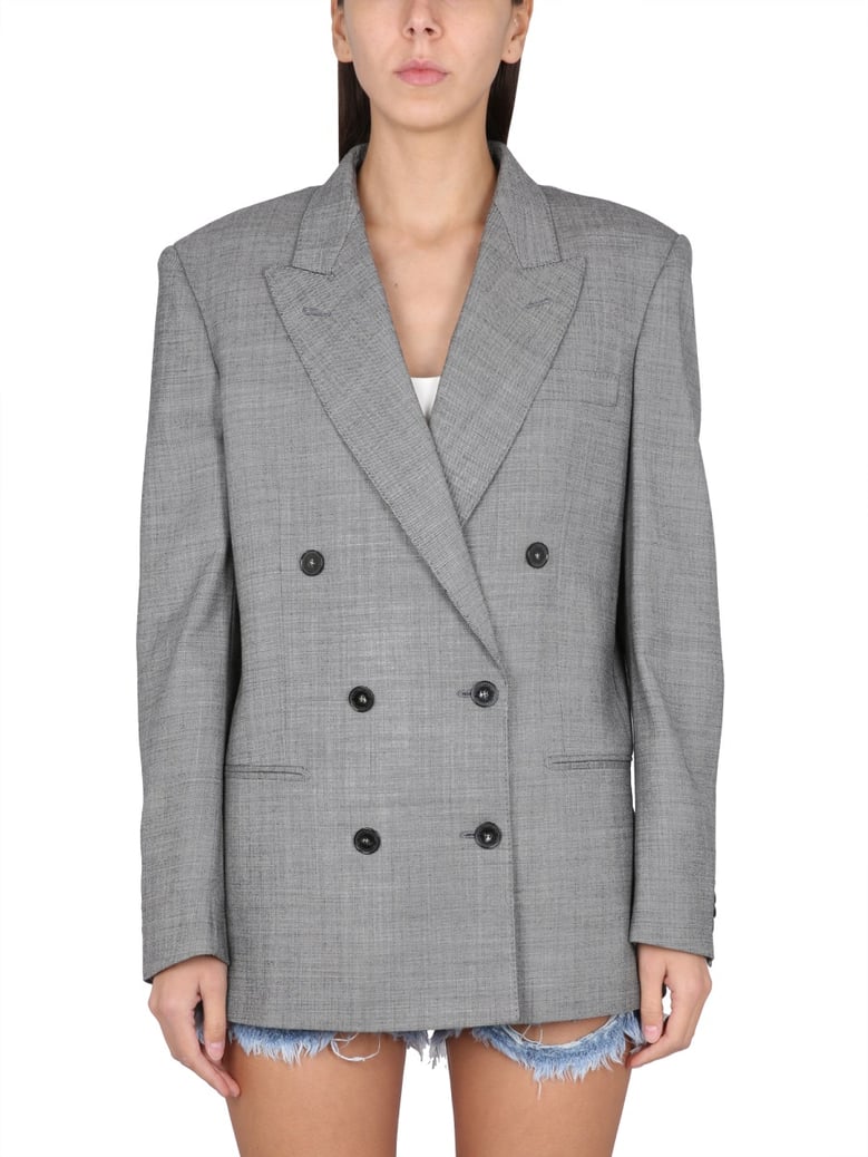 double-breasted blazer by Selfnex
