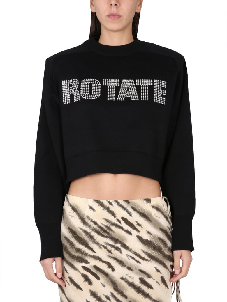cropped shirt with logo by Selfnex