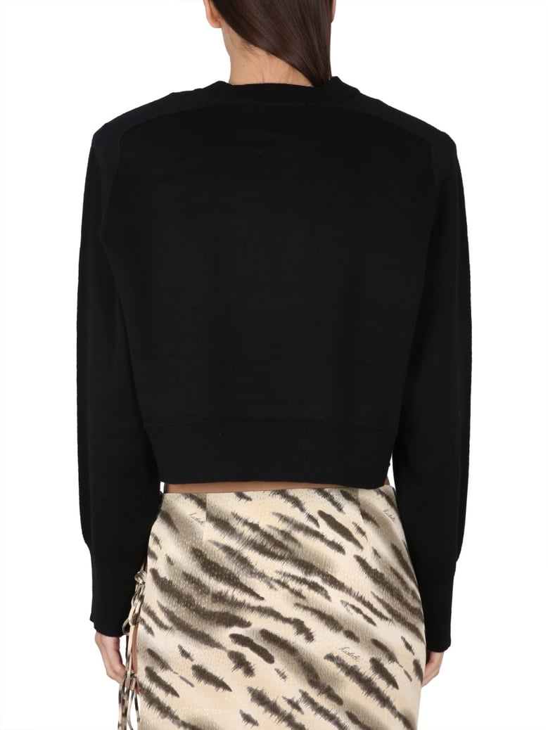 cropped shirt with logo by Selfnex