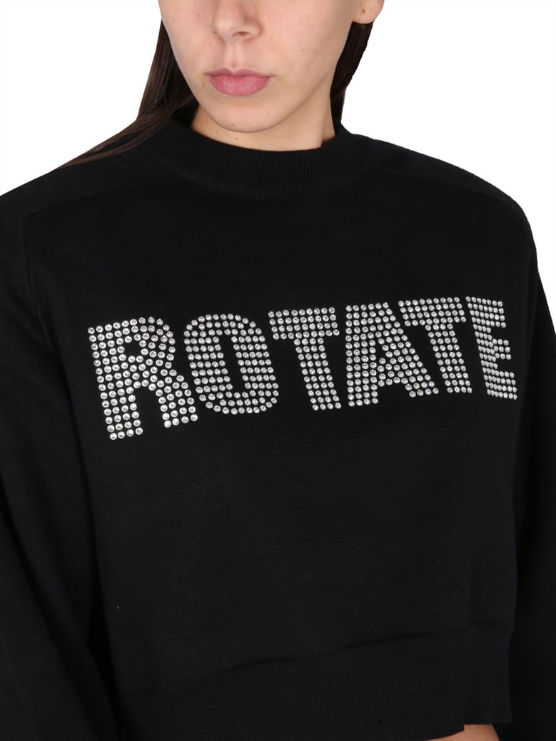 cropped shirt with logo by Selfnex