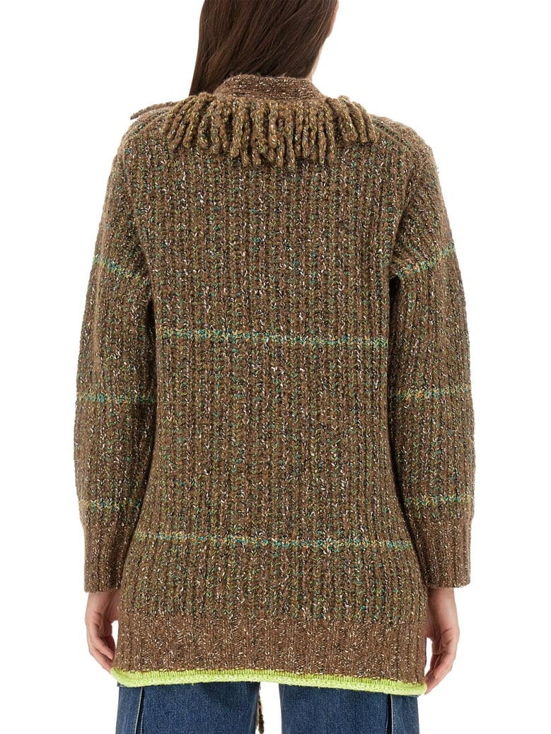 wool blend cardigan by Selfnex